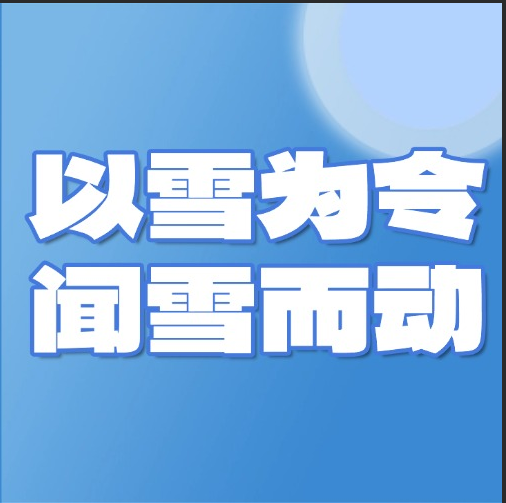 以雪为令，闻雪而动｜直击鸿宝物业人的温暖坚守